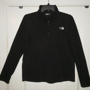 North Face Fleece Women Size Large to medium Used Very Clean Pullover zipper top